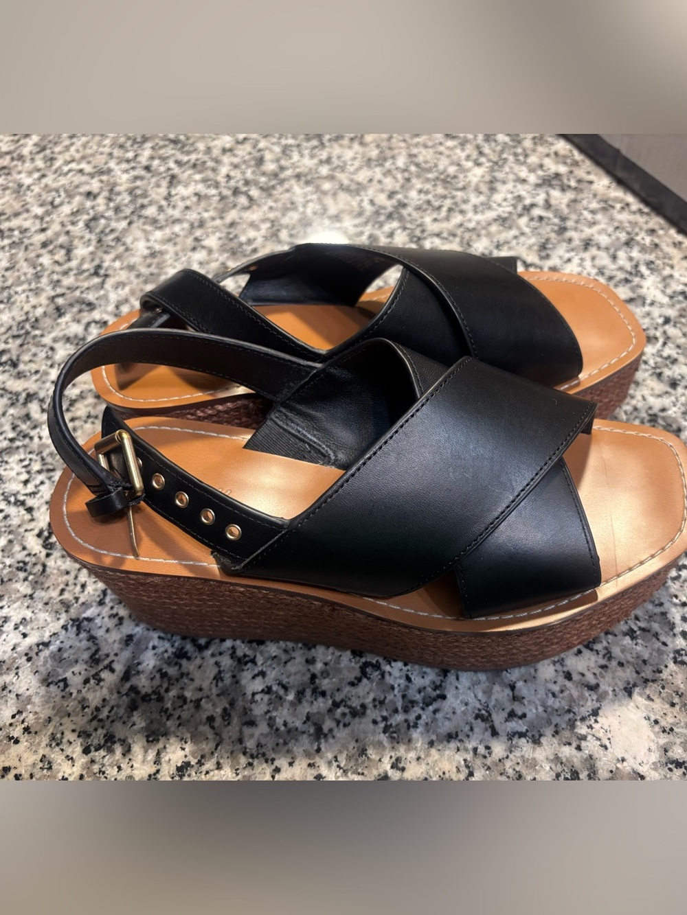 Madewell Amee Wedge Sandal size 8